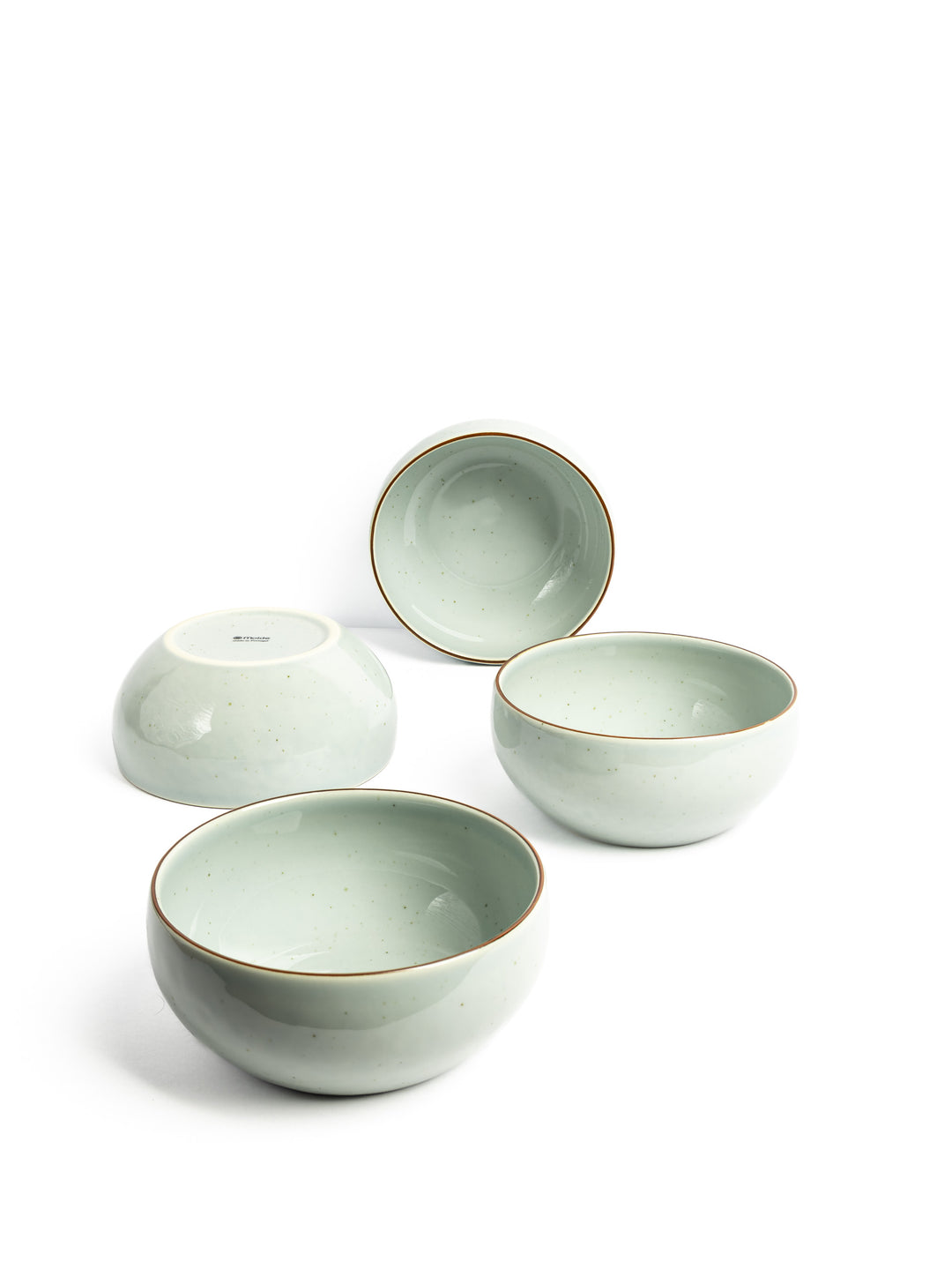 Mandala Light Green Dinner Set