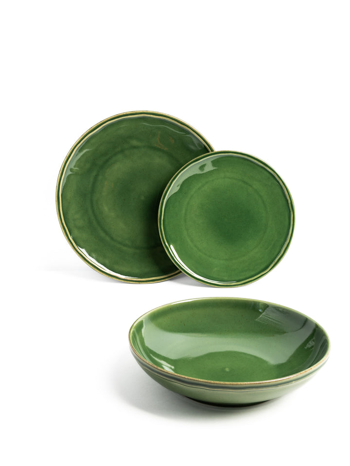 Fontana Green Dinner Set