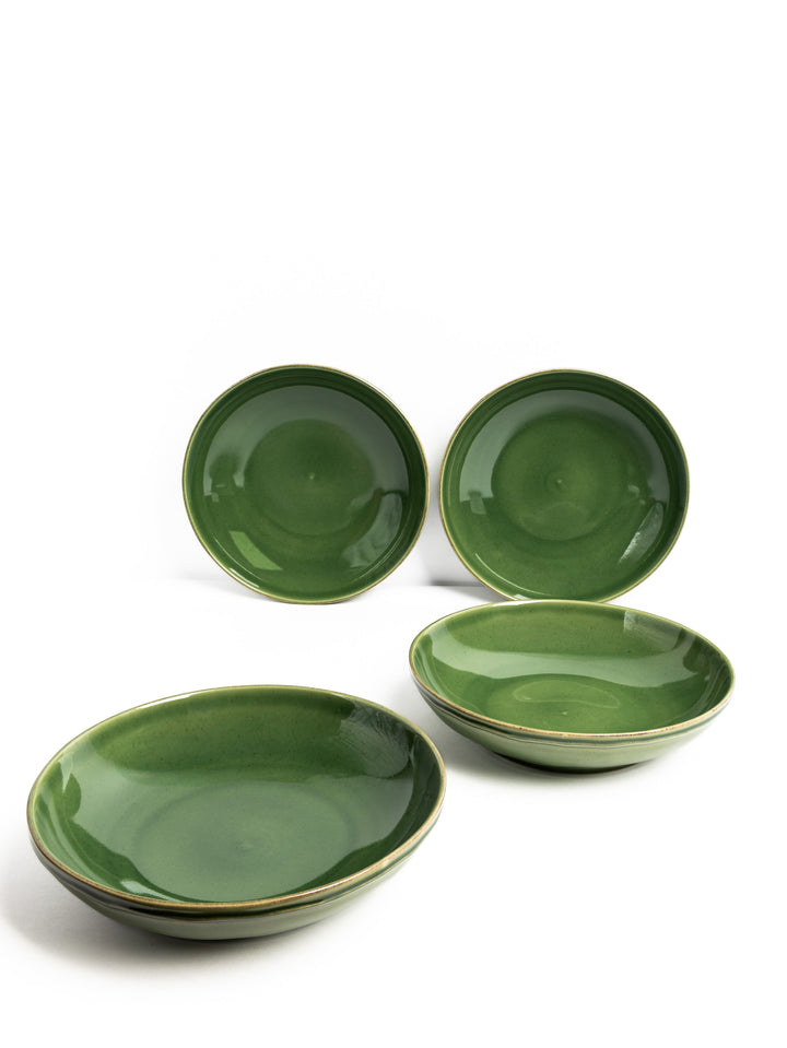 Fontana Green Dinner Set