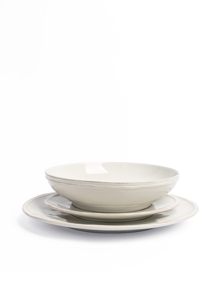 Fontana White Dinner Set