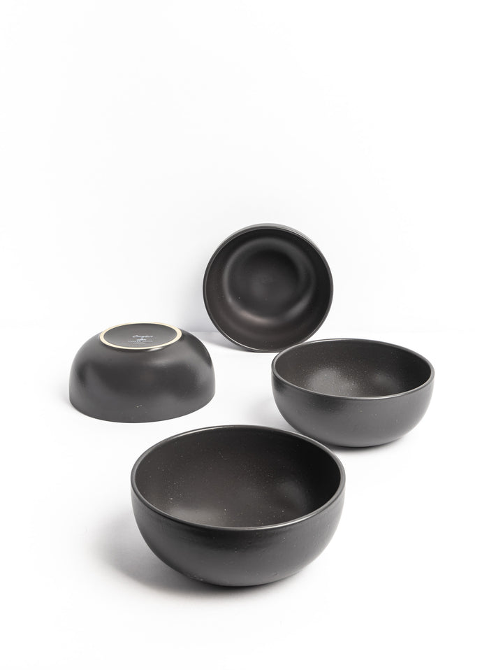 Pacifica Dark Grey Dinner Set