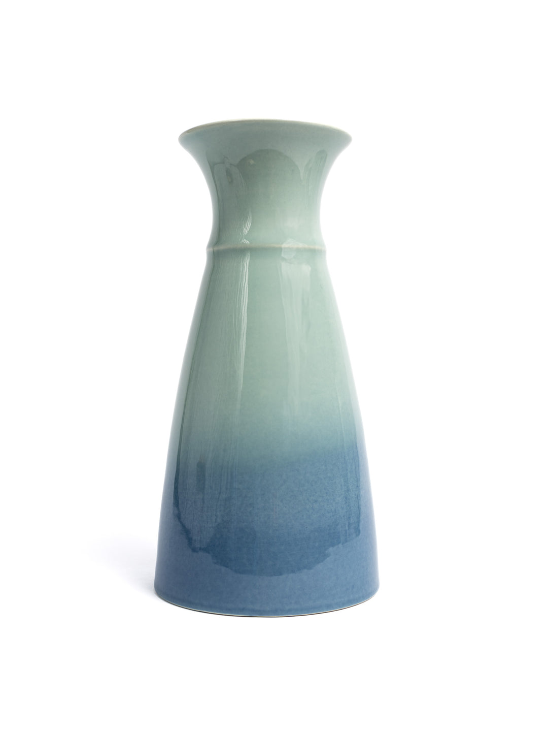 Lotus Blue Vase