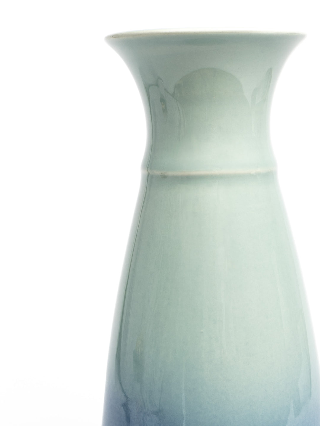 Lotus Blue Vase