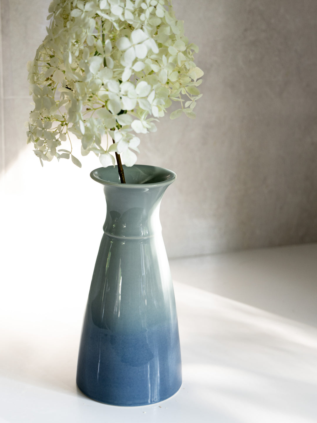 Lotus Blue Vase