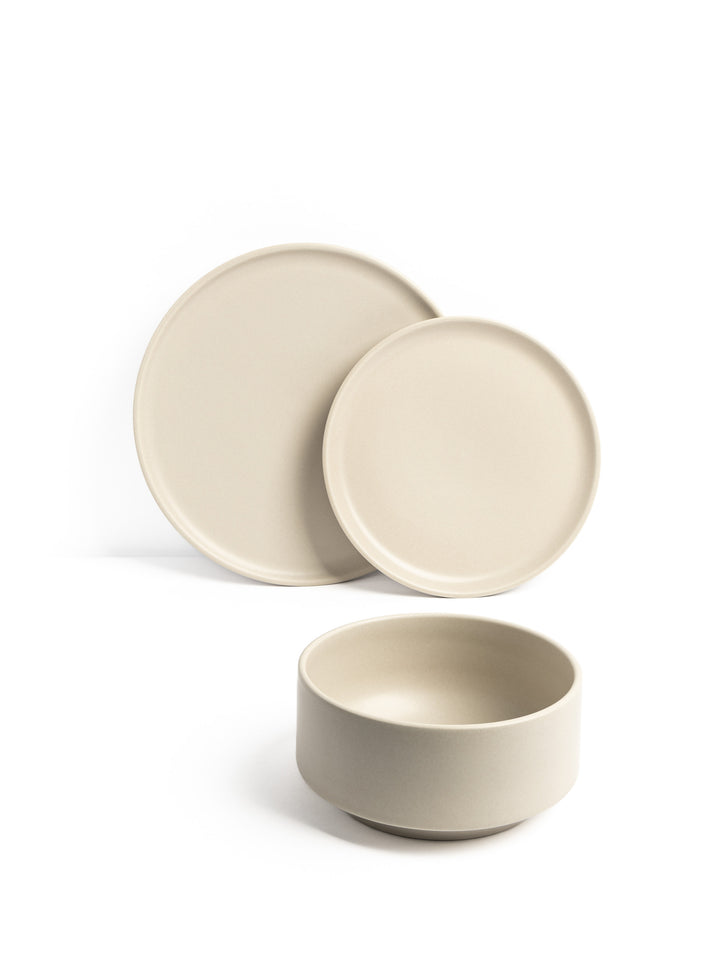 Evora Beige Dinner Set