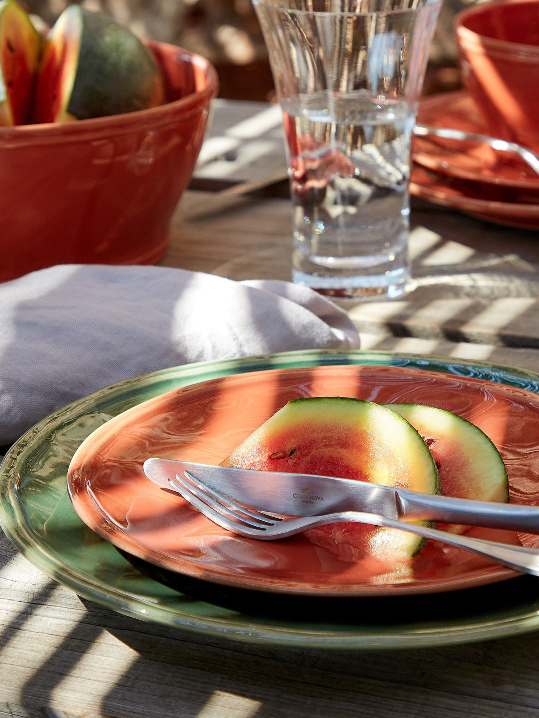 Fontana Green Dinner Set